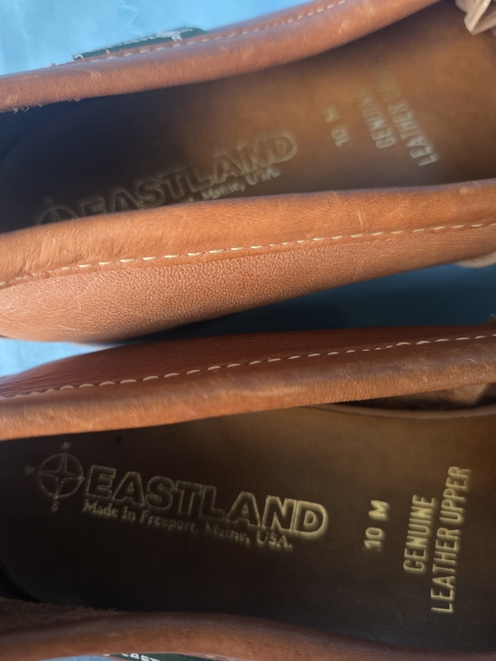 Eastland Men’s Leather Tassel Loafers Brown 10M NWOT Made in USA main image 9